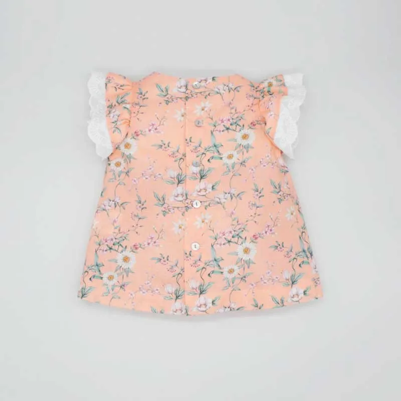 Vestido bebé mandarina estampado Fina Ejerique