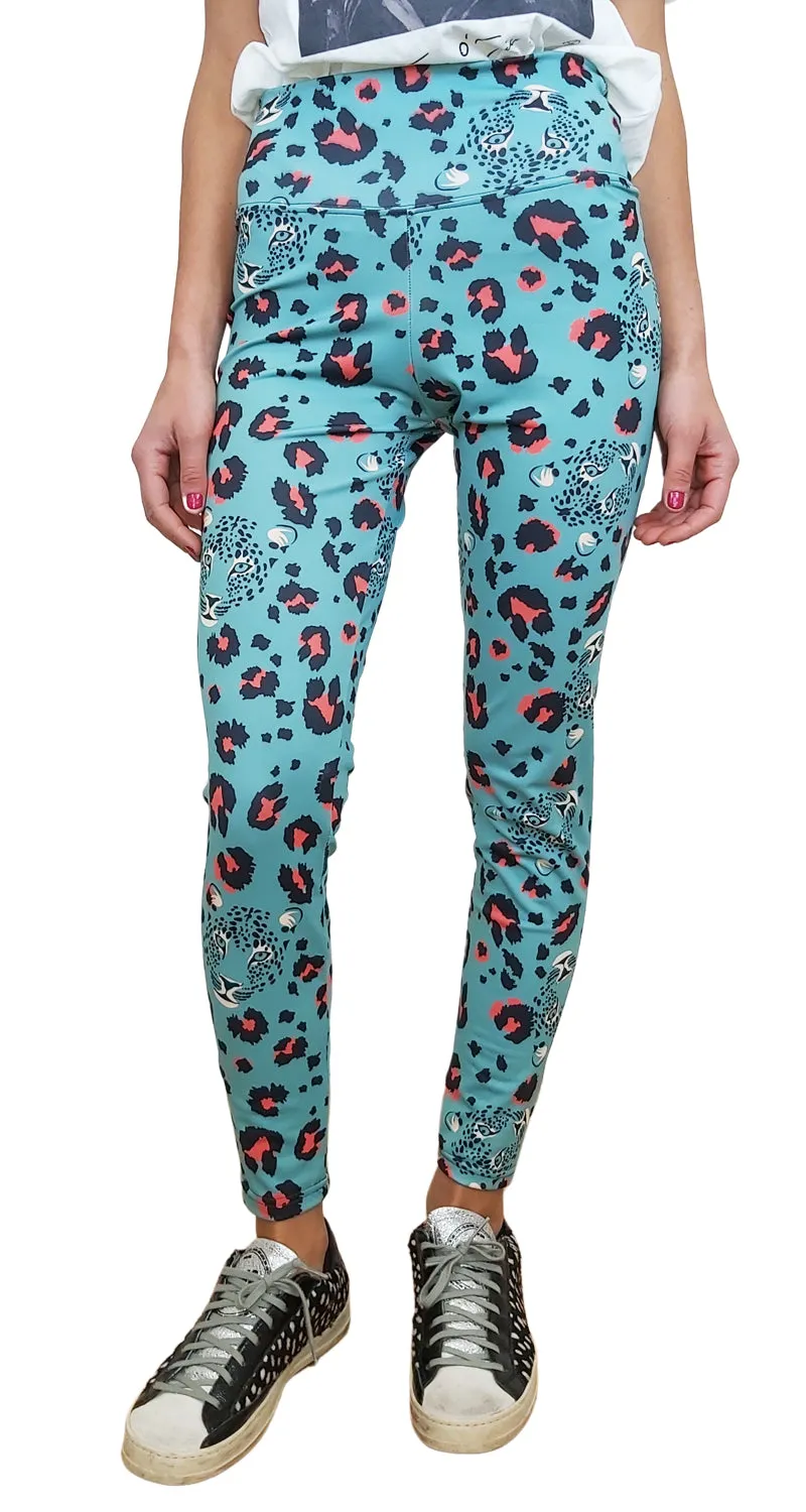 VICTORIA RAVEAU Leggings Animal Calipso