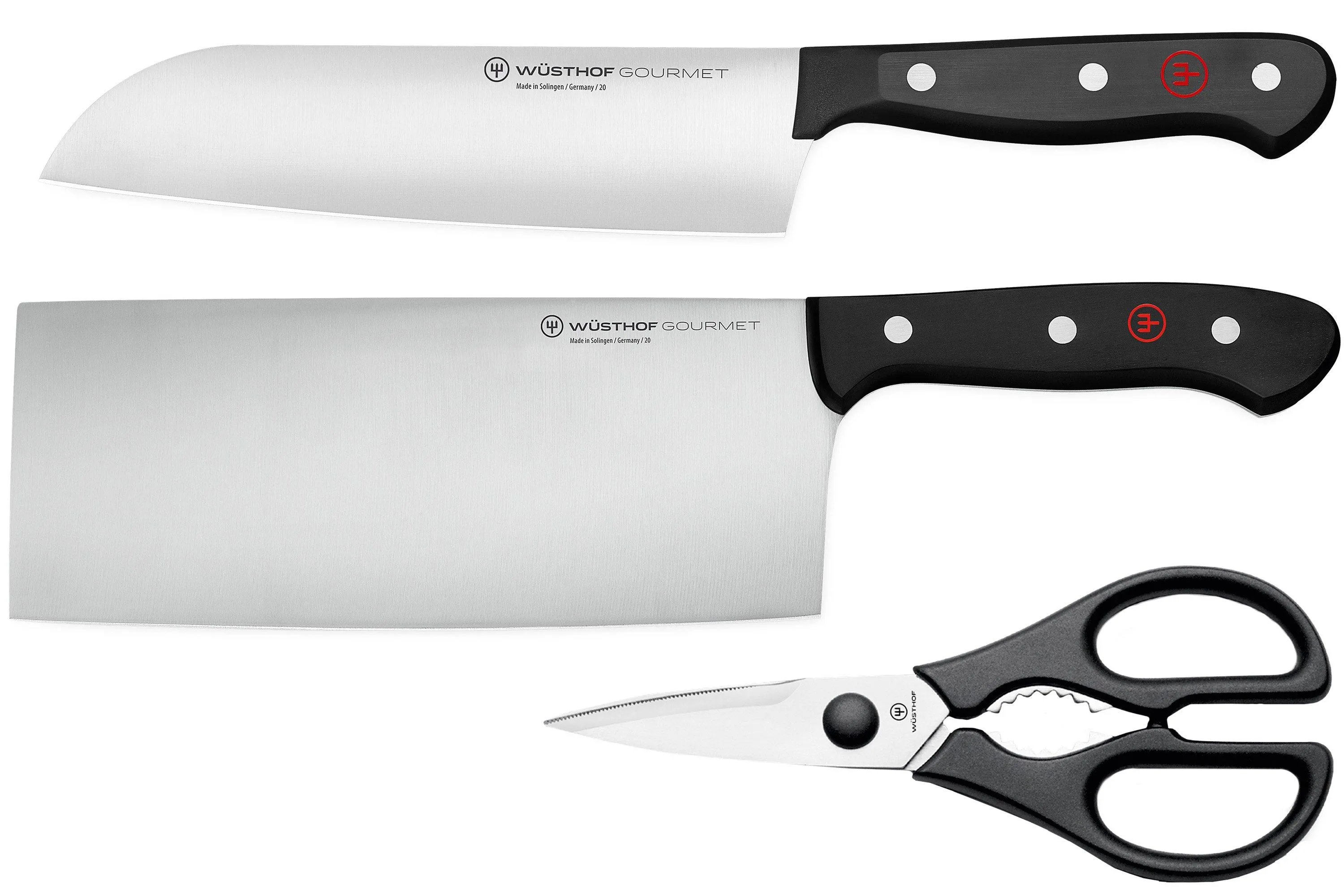 WüSTHOF GOURMET JUEGO DE CUCHILLOS 3UNIDADES