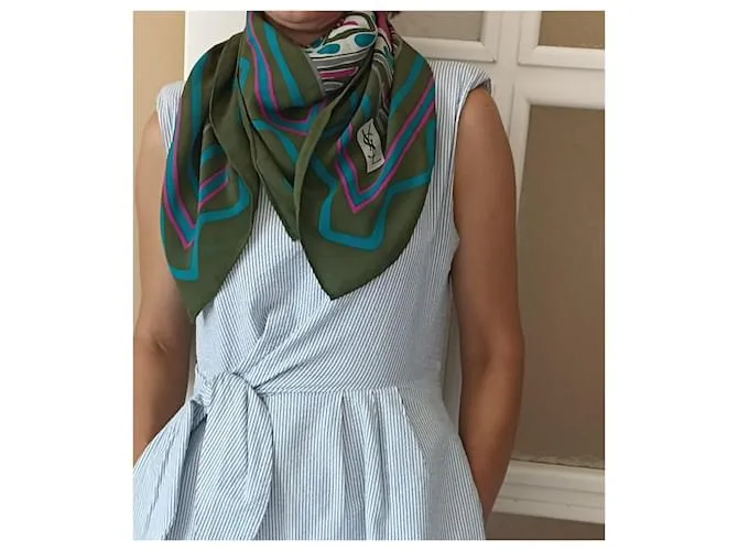 Yves Saint Laurent Pañuelos Multicolor 