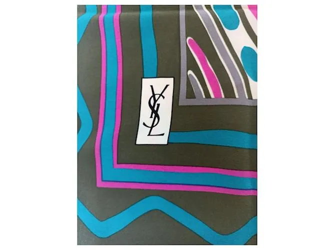 Yves Saint Laurent Pañuelos Multicolor 