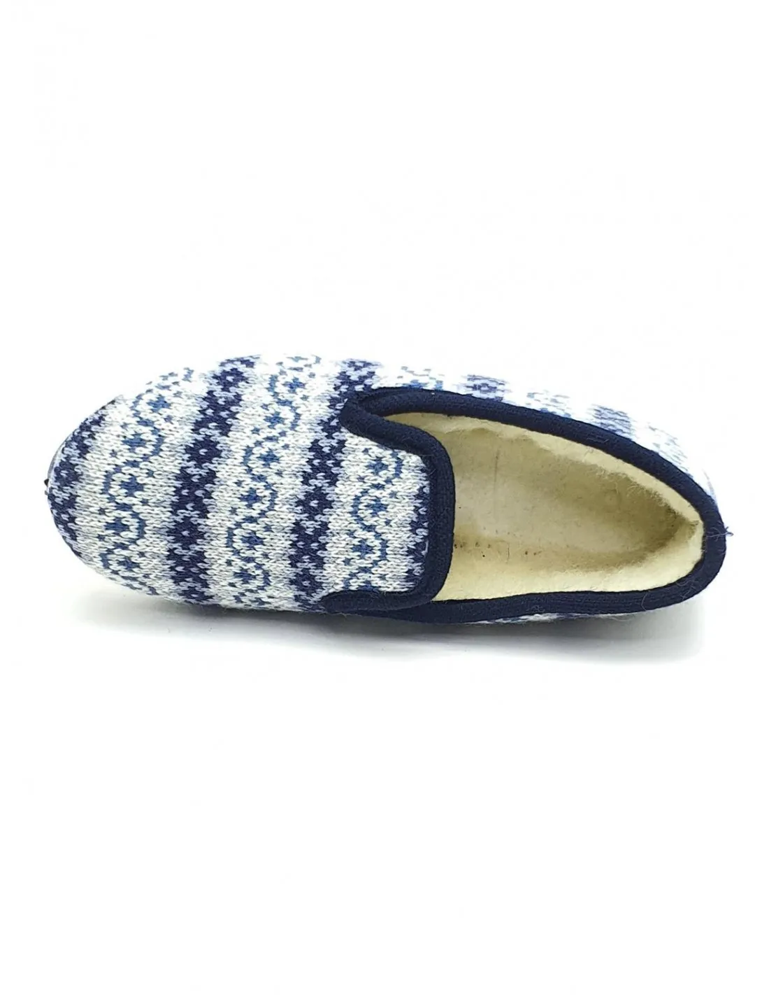 Zapatilla de mujer Sual Slippers en azul 1535