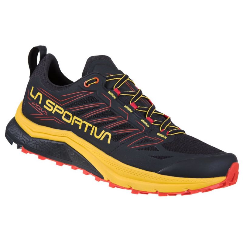 Zapatilla de trail La Sportiva Jackal (Negro/Amarillo) para hombre