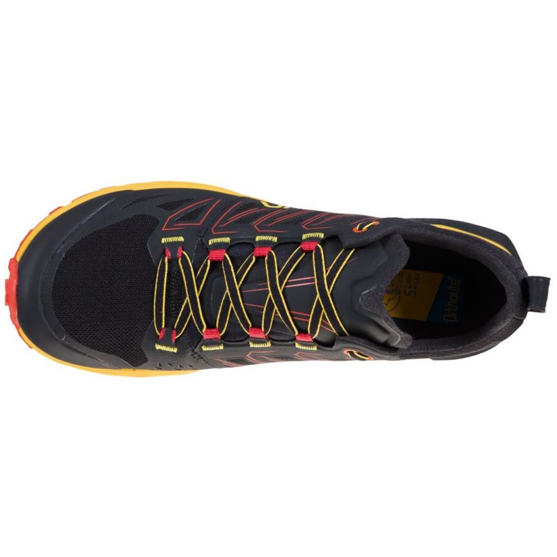 Zapatilla de trail La Sportiva Jackal (Negro/Amarillo) para hombre