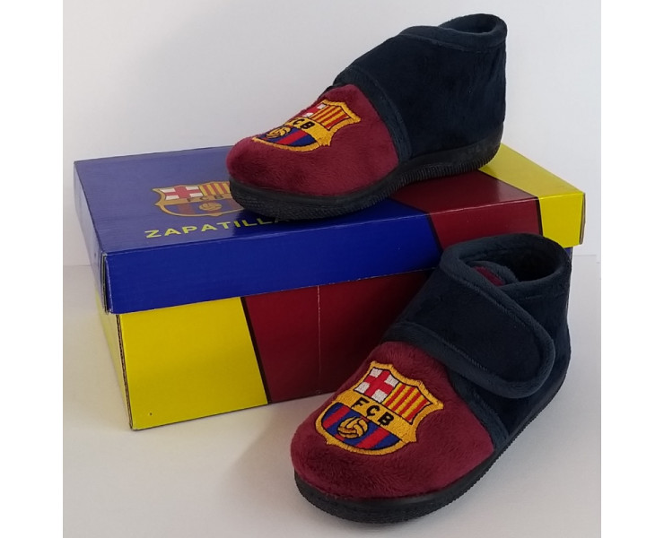 Zapatillas andar por casa FC Barcelona niños pequeños