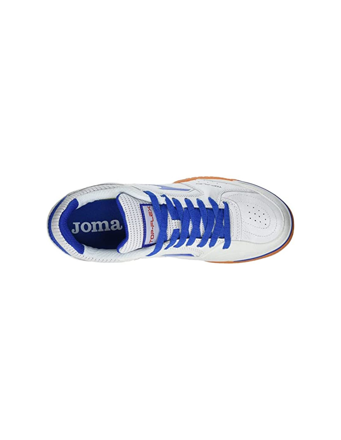 Zapatillas blancas de fútbol sala Joma Top Flex 2122 Indoor