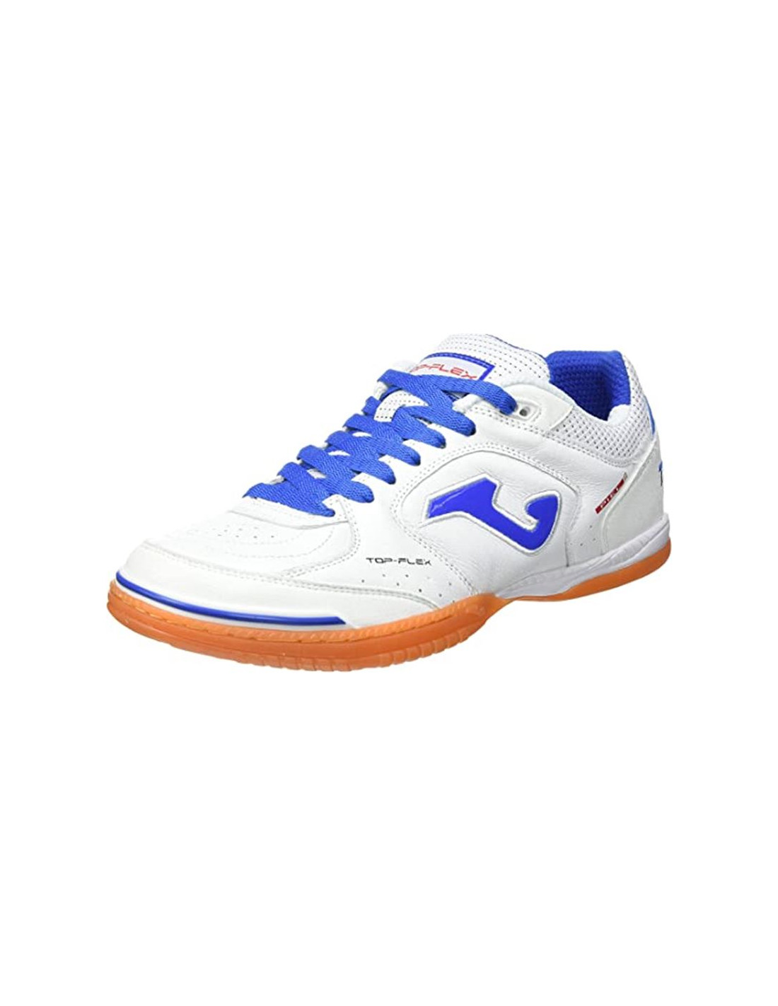 Zapatillas blancas de fútbol sala Joma Top Flex 2122 Indoor
