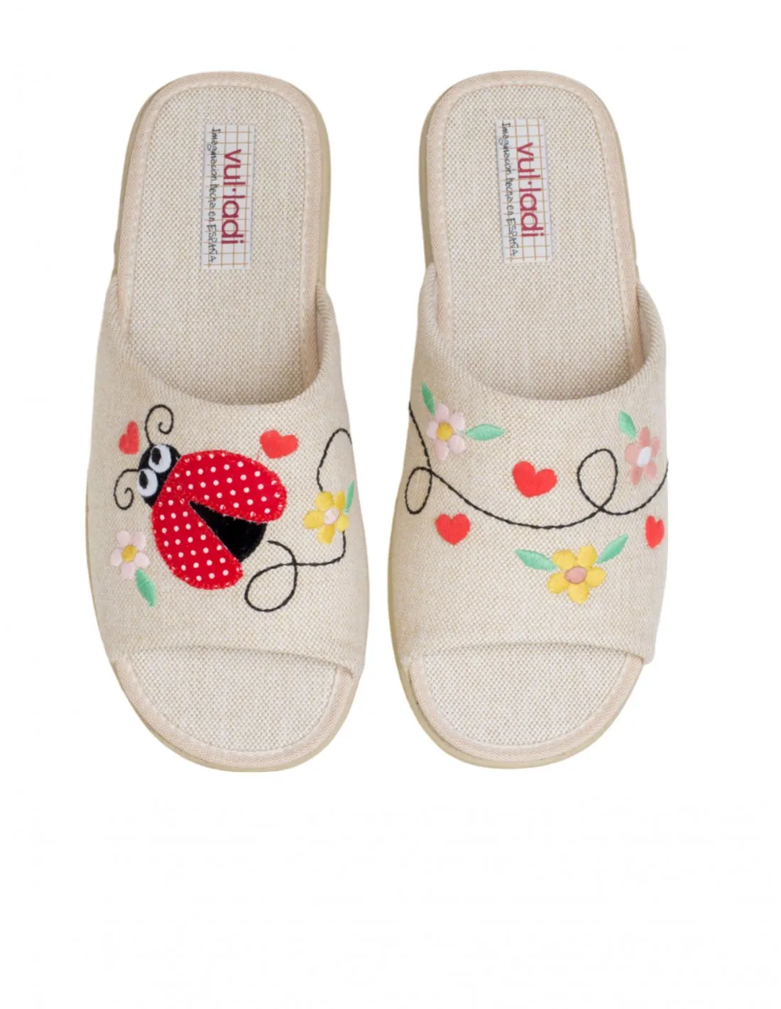 Zapatillas Casa Verano Beige VULLADI