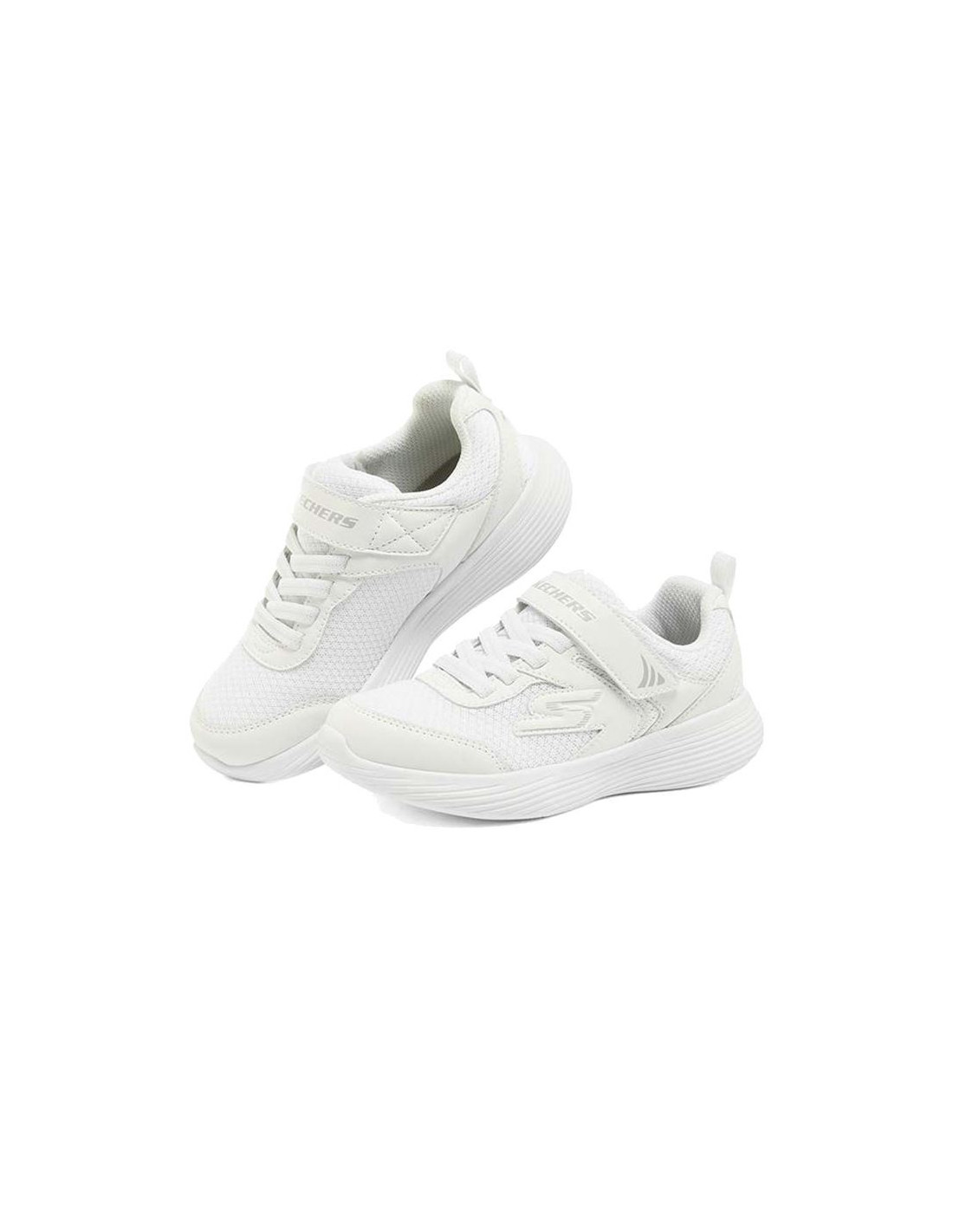 ZAPATILLAS DE FITNESS SKECHERS GO RUN 400 V2  DARVIX BLANCAS NIñO