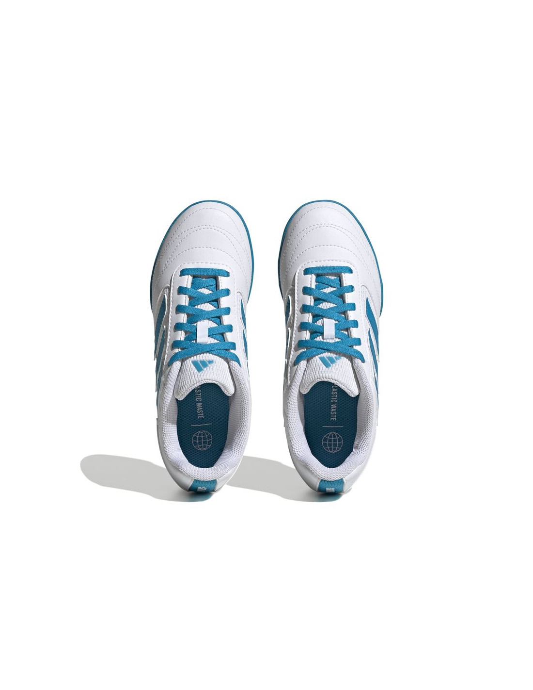 Zapatillas de Fútbol Sala adidas Super Sala 2 Blanco Infantil