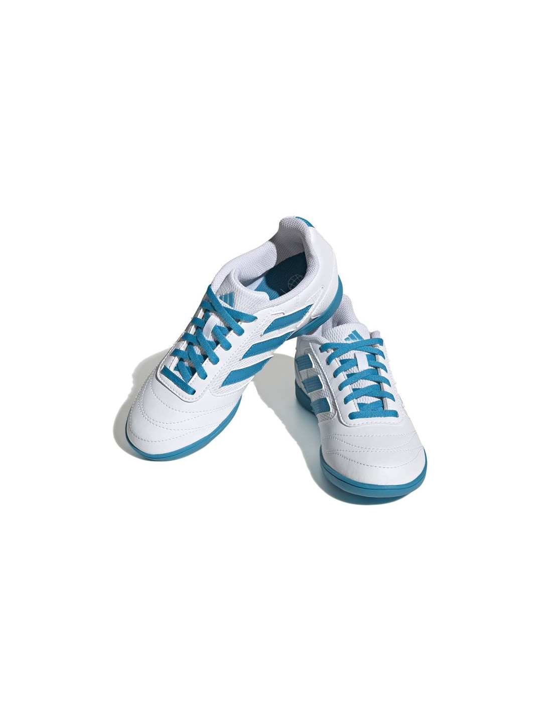 Zapatillas de Fútbol Sala adidas Super Sala 2 Blanco Infantil