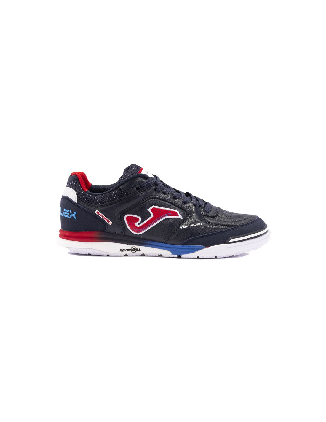 Zapatillas de Fútbol sala Joma Top Flex Rebound 2403 Marino/Rojo Indoor Niño