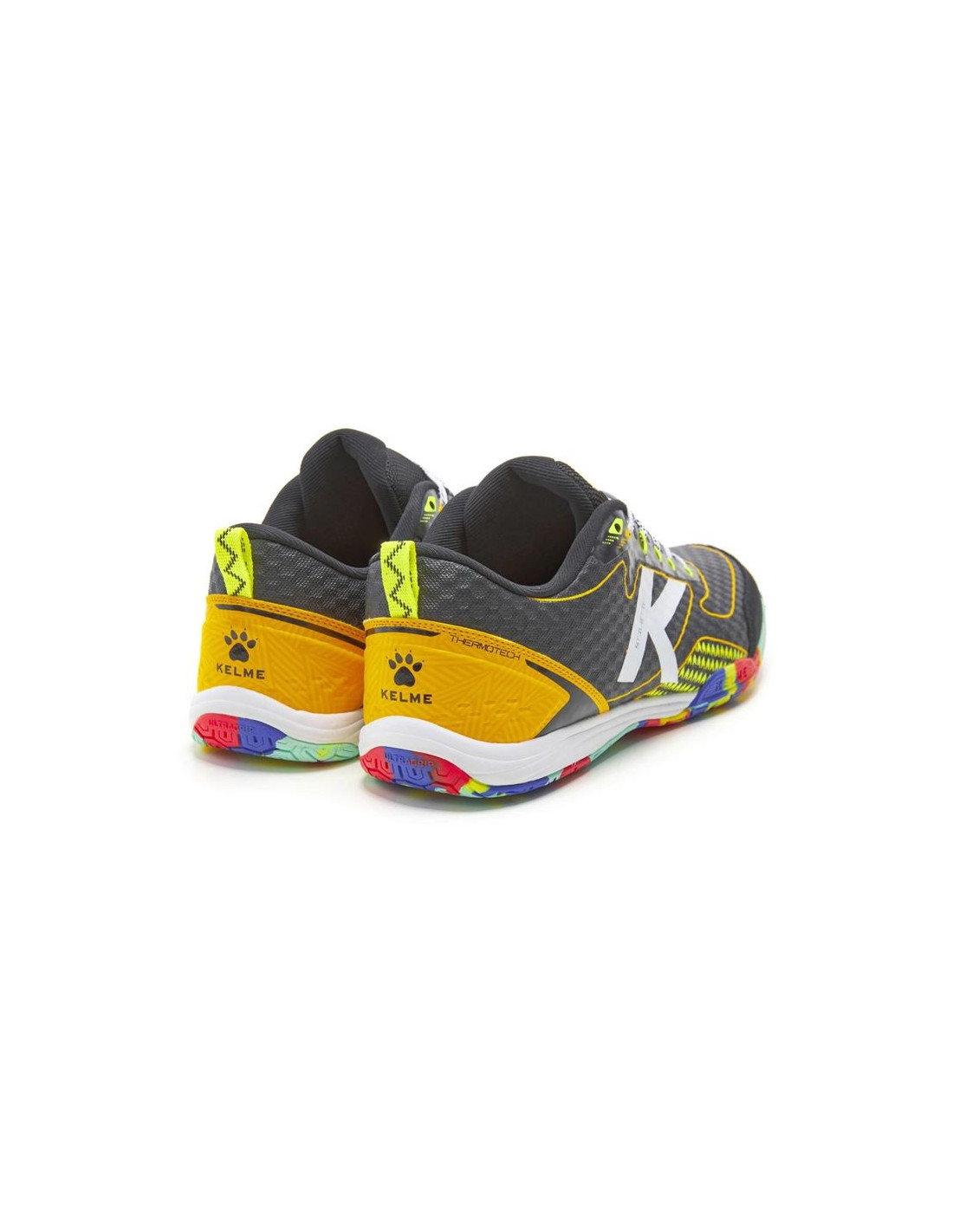 Zapatillas de Fútbol Sala Kelme Stiletto Negro Y Amarillo