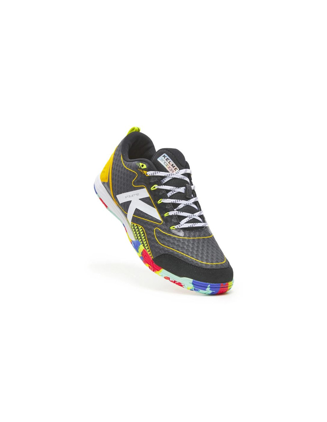 Zapatillas de Fútbol Sala Kelme Stiletto Negro Y Amarillo