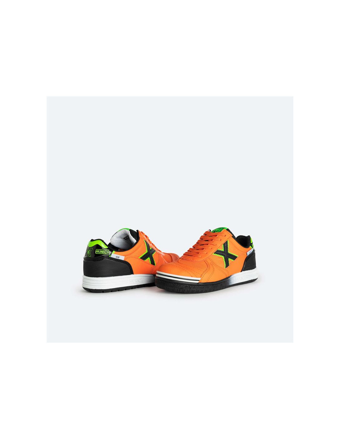 ZAPATILLAS DE FúTBOL SALA MUNICH G3 KID INDOOR 384 INFANTIL NARANJA