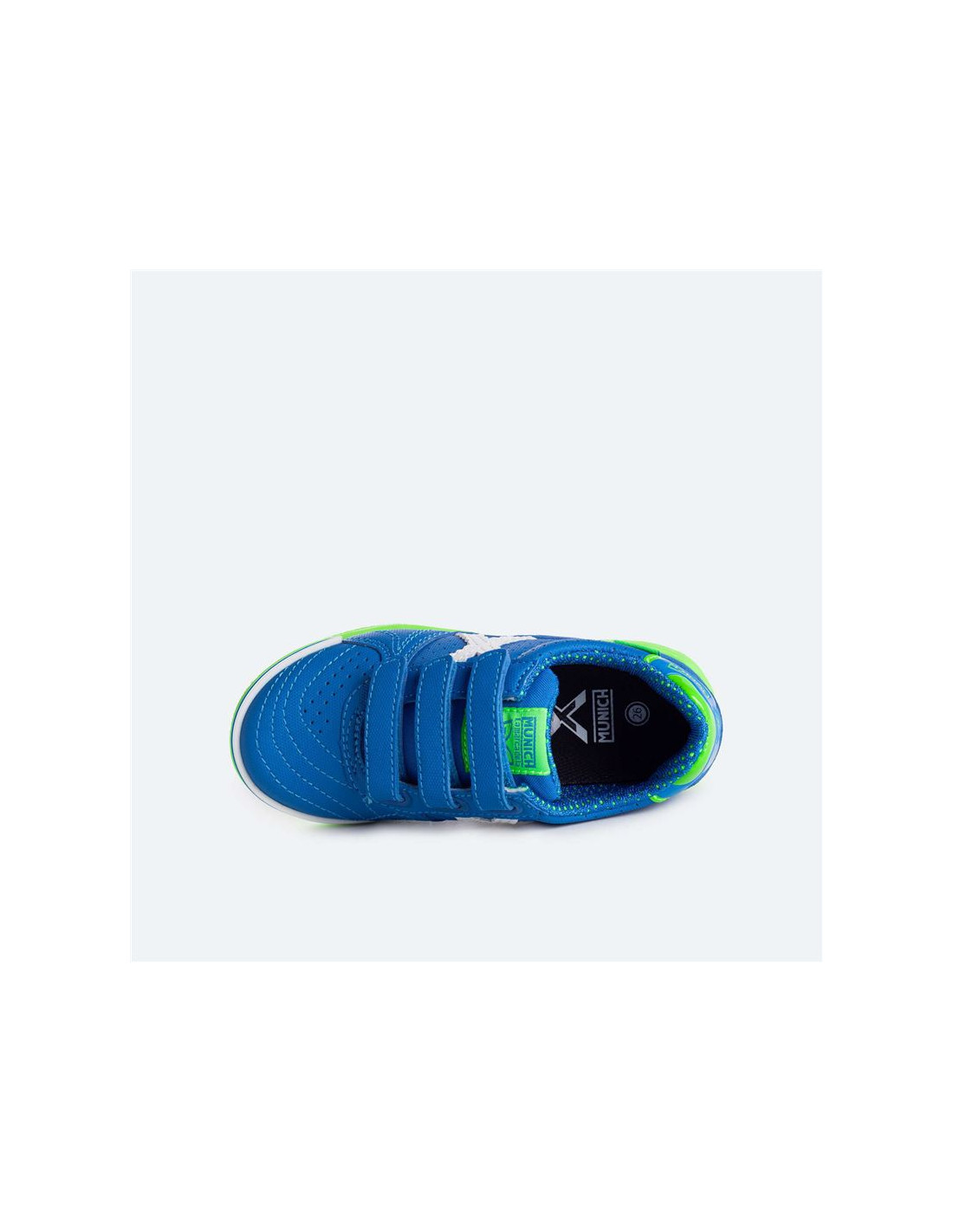 Zapatillas de fútbol sala Munich G3 Indoor 313 Azul Infantil