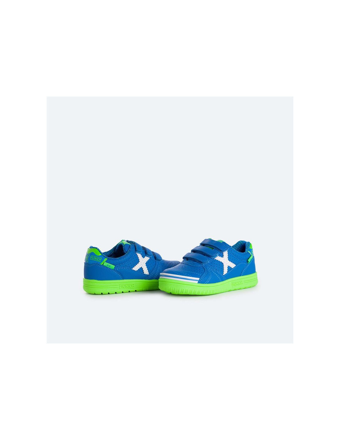 Zapatillas de fútbol sala Munich G3 Indoor 313 Azul Infantil