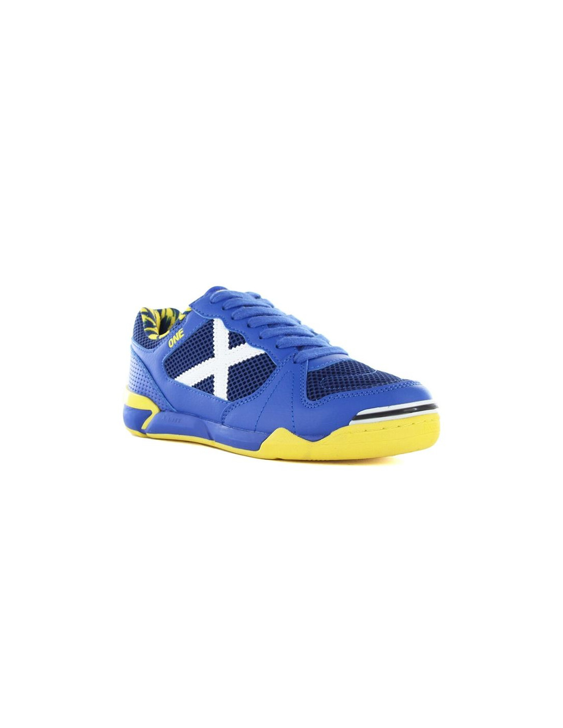 Zapatillas de Fútbol Sala Munich One Kid 58 Infantil Azul