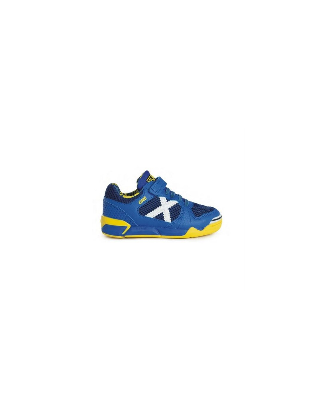 Zapatillas de Fútbol Sala Munich One Kid Vco 58 Infantil Azul