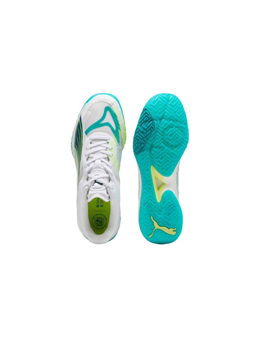 Zapatillas de fútbol sala Puma Accelerate NITRO QD Blanco