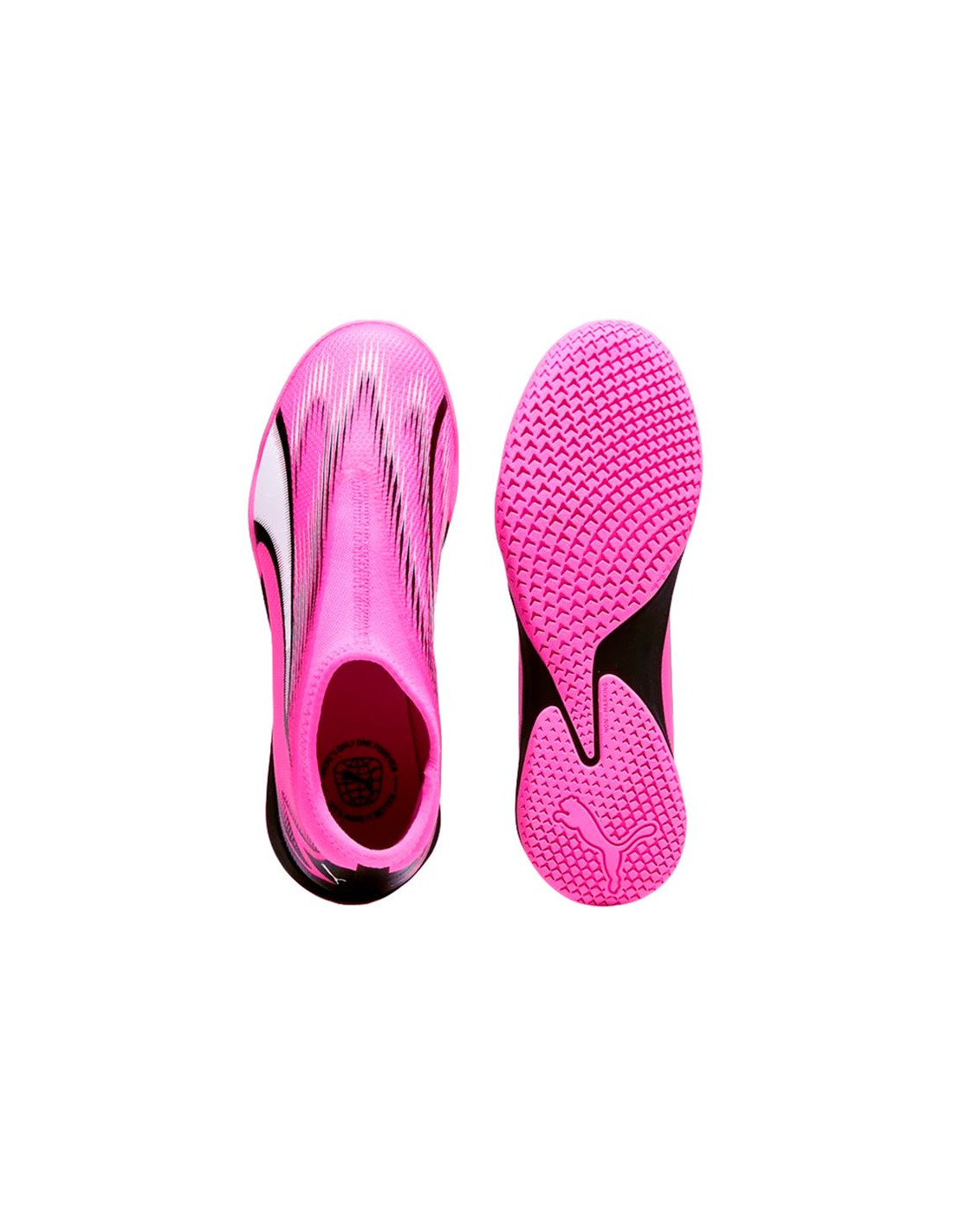 Zapatillas de fútbol sala Puma Ultra Match L T+ Rosa Infantil