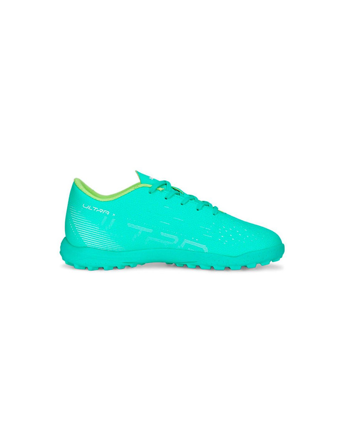 Zapatillas de fútbol sala Puma Ultra Play Tt Niño Electric Peppermint