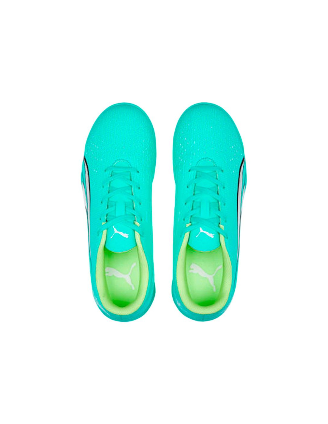 Zapatillas de fútbol sala Puma Ultra Play Tt Niño Electric Peppermint