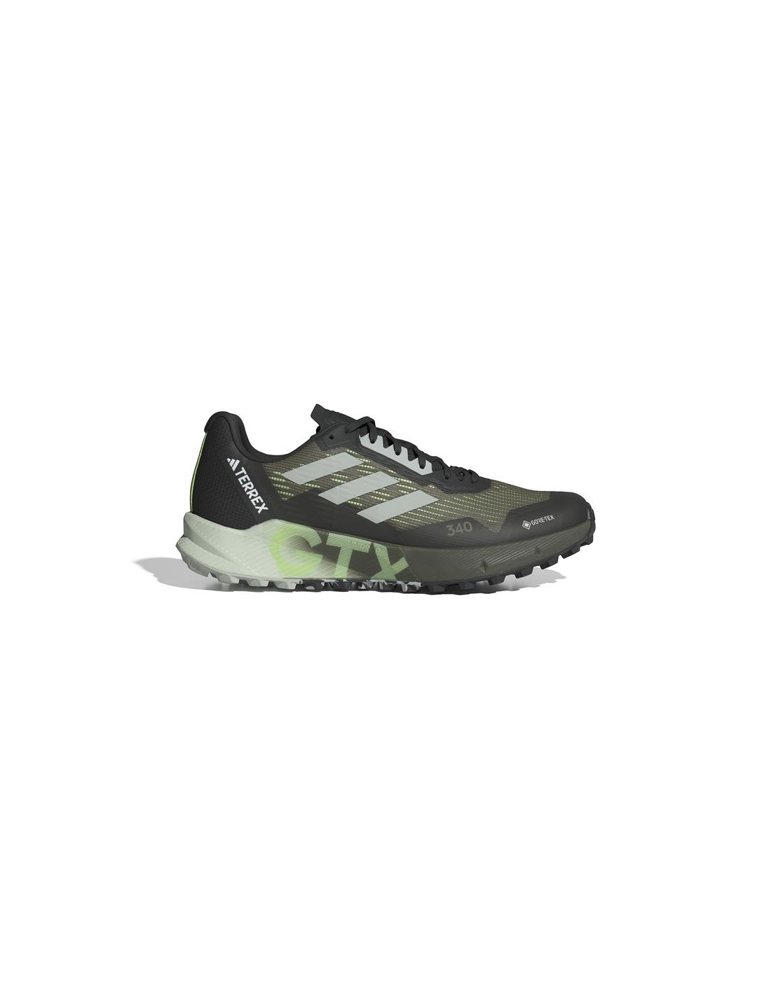 ZAPATILLAS DE MONTAñA ADIDAS TERREX AGRAVIC FLOW GORETEX 2.0 HOMBRE VERDE