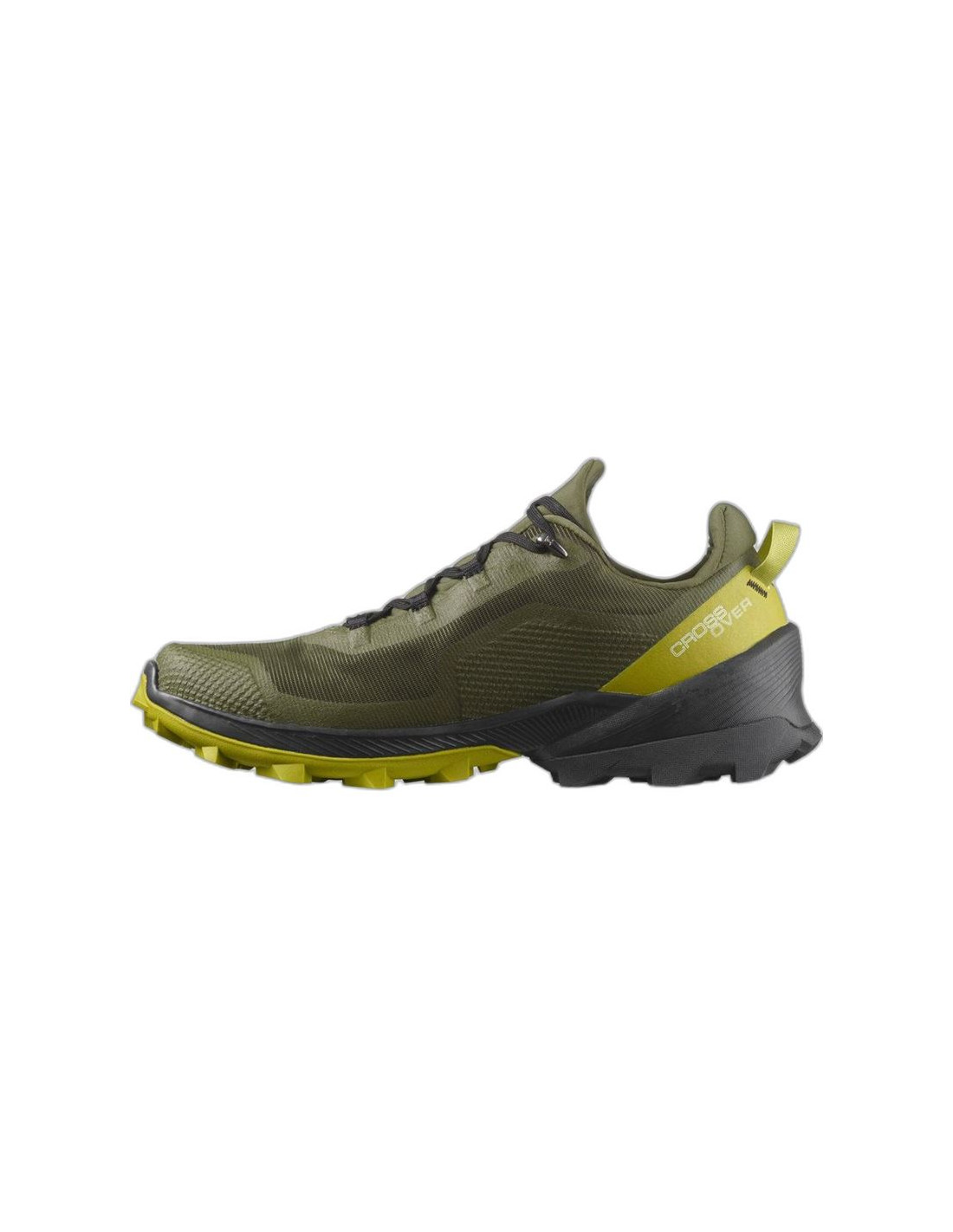ZAPATILLAS DE MONTAñA SALOMON CROSS OVER GORETEX VERDE HOMBRE