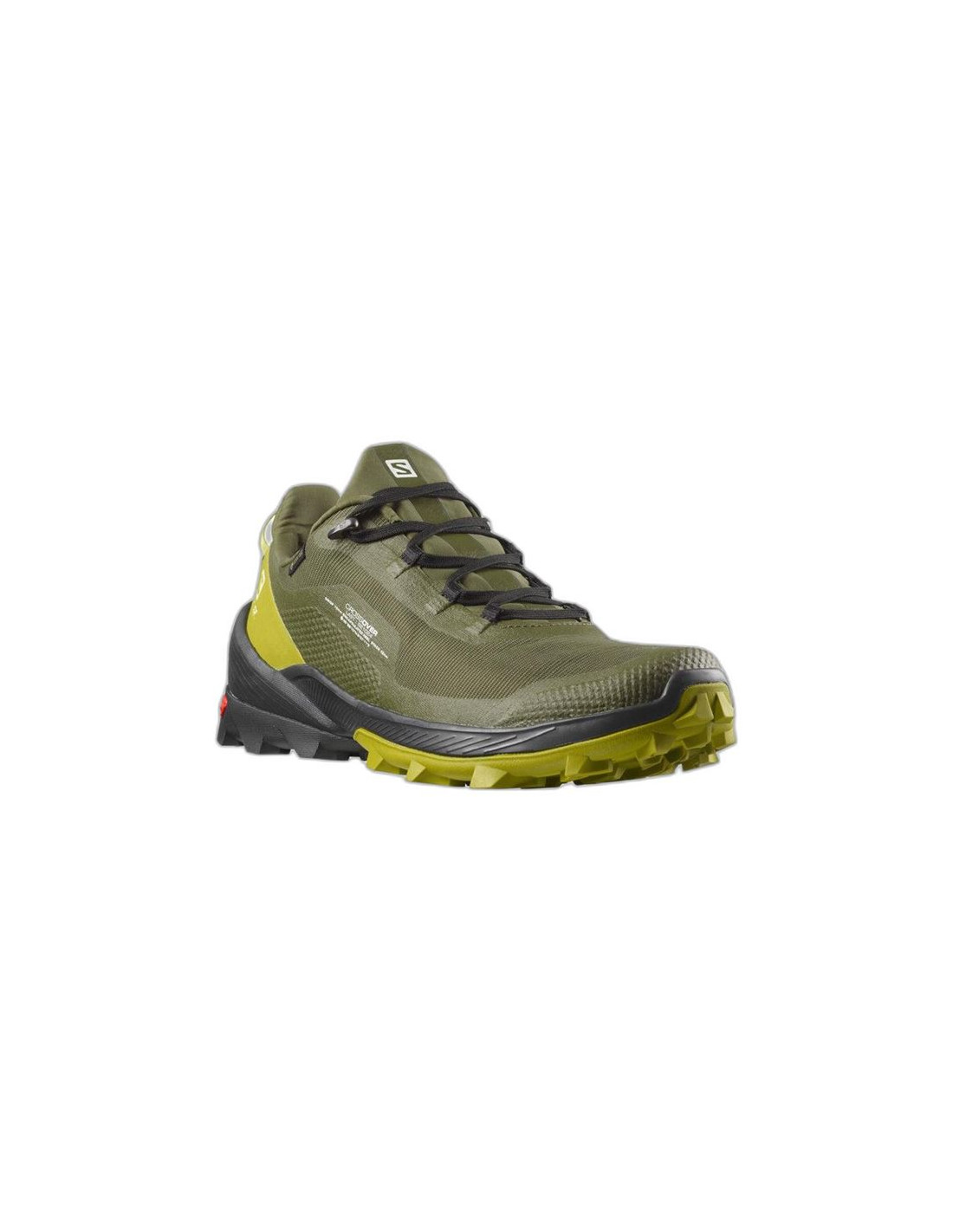 ZAPATILLAS DE MONTAñA SALOMON CROSS OVER GORETEX VERDE HOMBRE