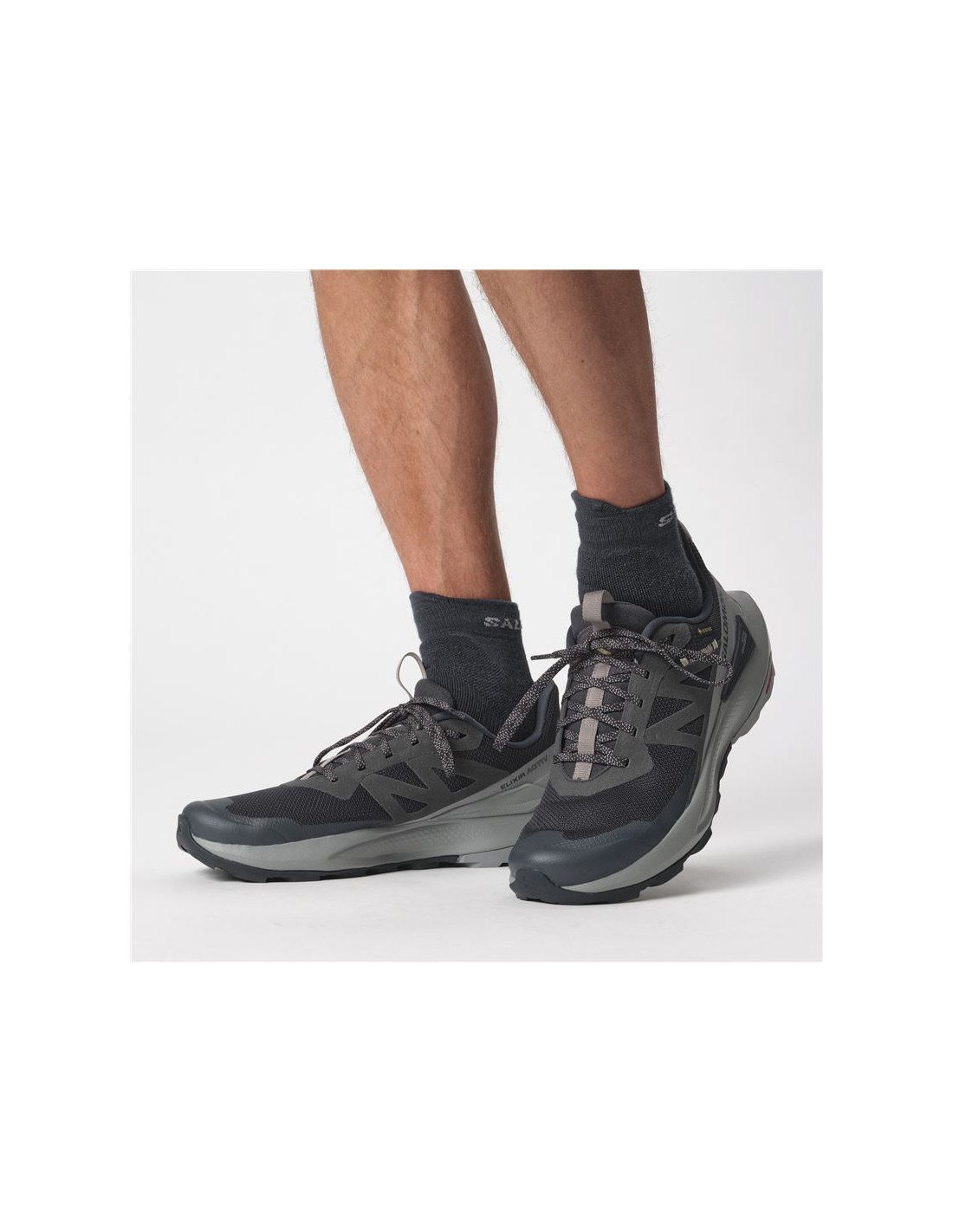 ZAPATILLAS DE MONTAñA SALOMON ELIXIR ACTIV GORETEX® CARBON HOMBRE