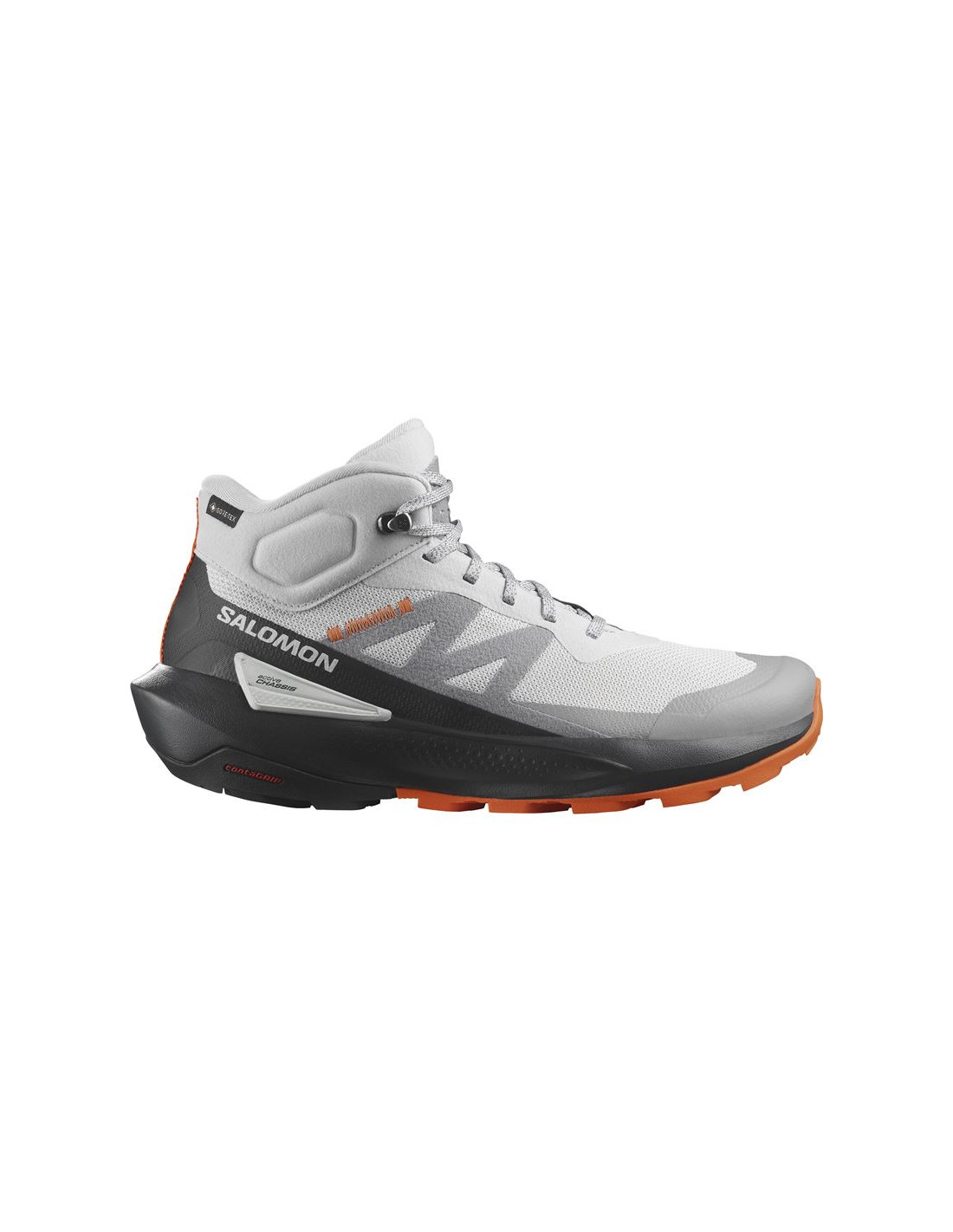 ZAPATILLAS DE MONTAñA SALOMON ELIXIR ACTIV MID GORETEX® GRIS HOMBRE