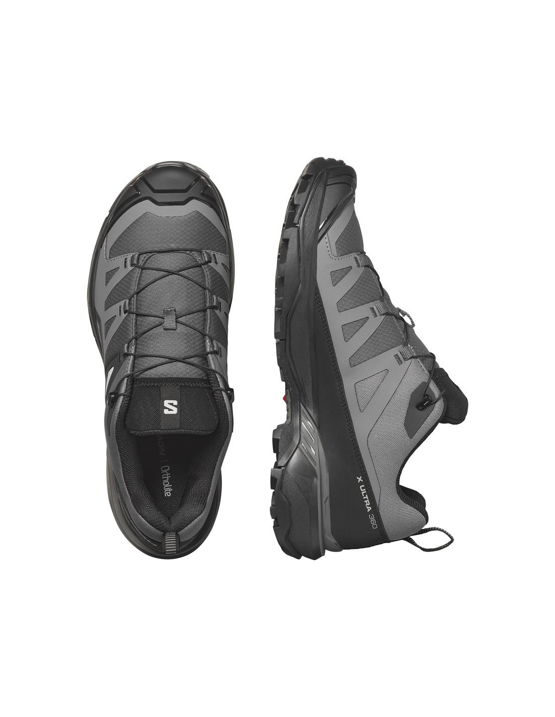 Zapatillas de Montaña Salomon X Ultra 360 Gris Oscuro Hombre