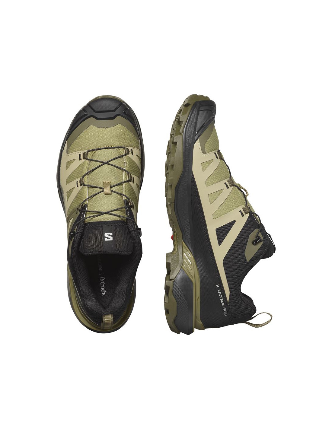 Zapatillas de Montaña Salomon X Ultra 360 Hombre Verde