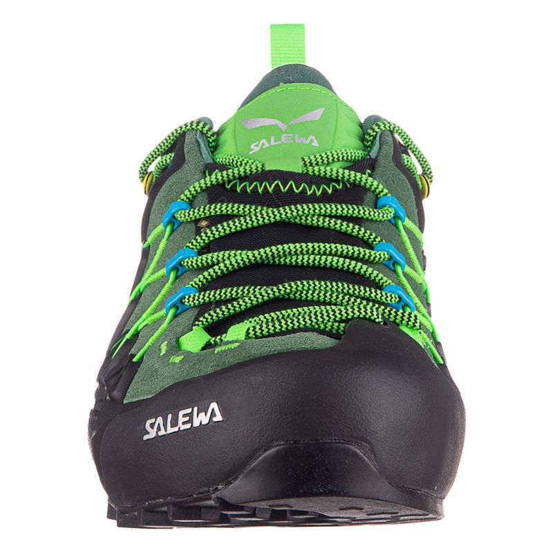 Zapatillas de senderismo Salewa Wildfire Edge Gtx (Myrtle/Fluo Green) para hombre