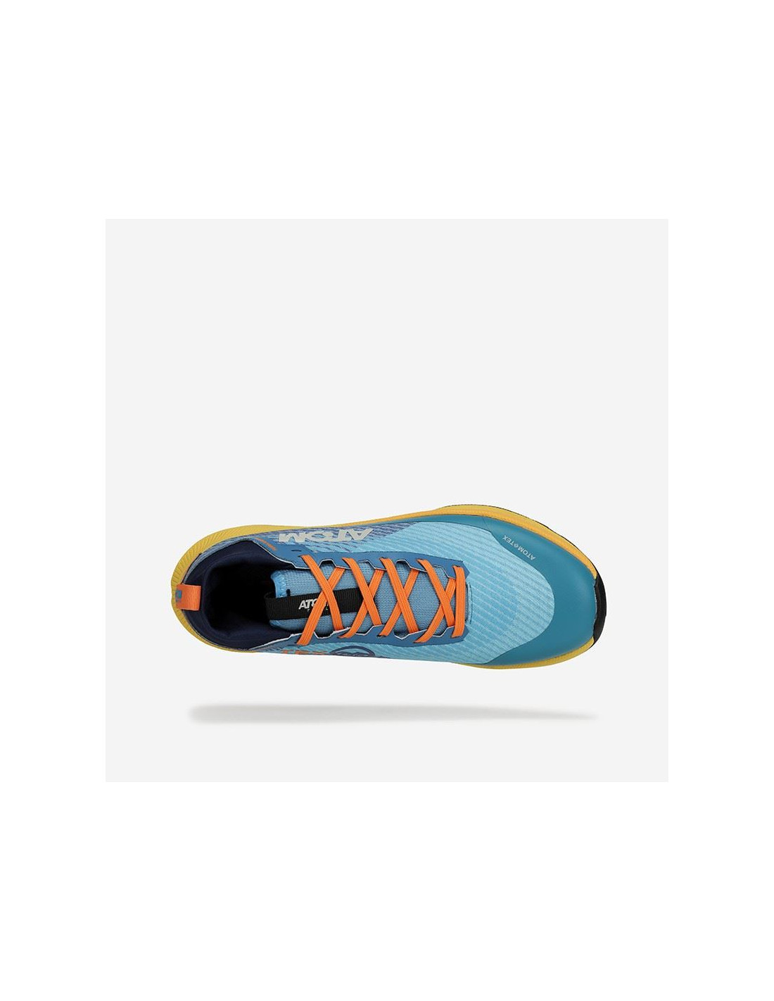 ZAPATILLAS DE TRAIL ATOM AT137 TERRA TRACKTEX YELLOW AQUA AZUL CLARO