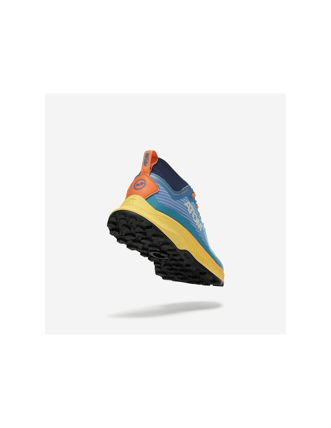 ZAPATILLAS DE TRAIL ATOM AT137 TERRA TRACKTEX YELLOW AQUA AZUL CLARO