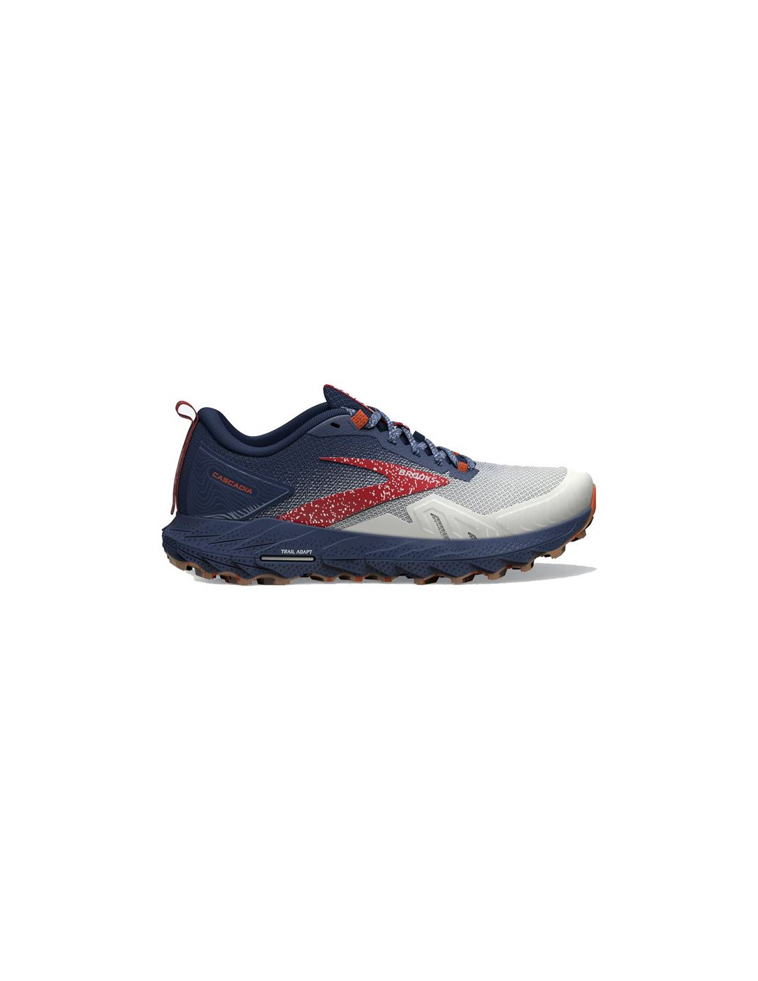 Zapatillas de Trail Brooks Cascadia 17 Blanco/Azul