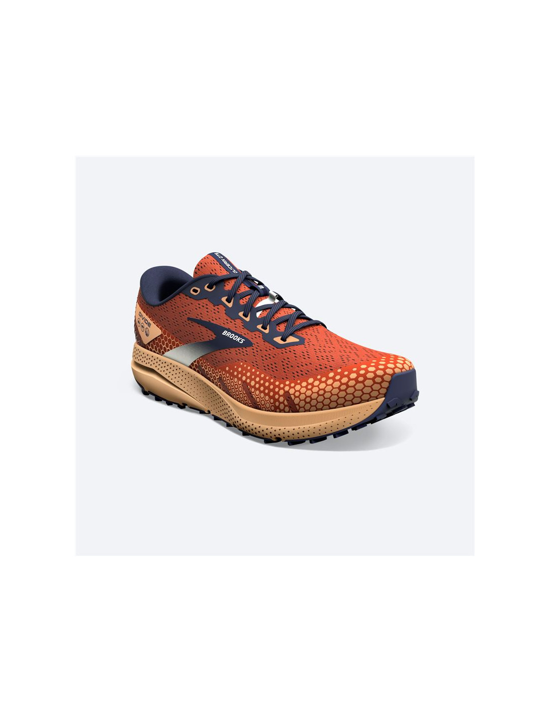 Zapatillas de Trail Brooks Divide 3 Naranja Hombre