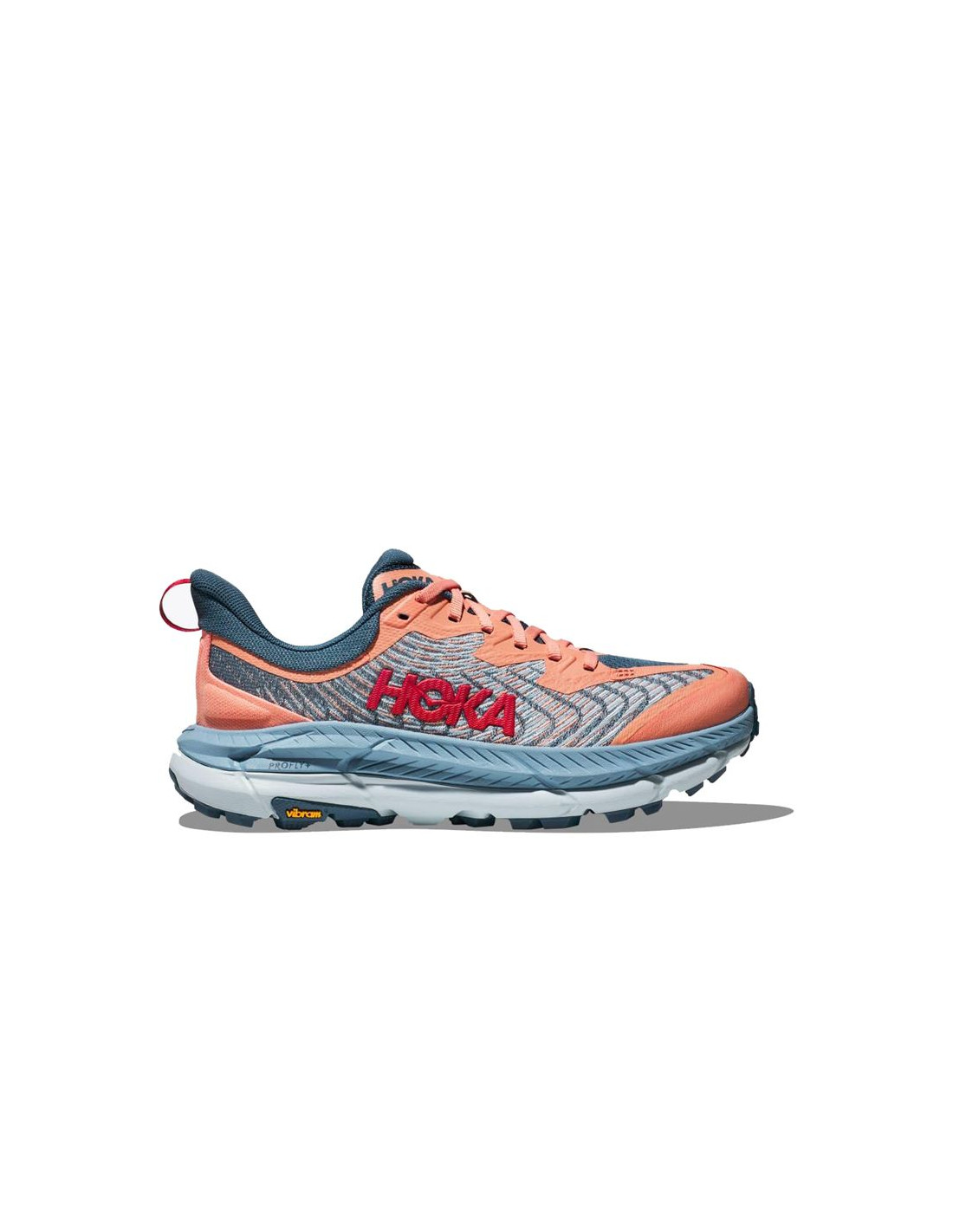 Zapatillas de Trail Hoka Mafate Speed 4 Mujer Papaya/Azul