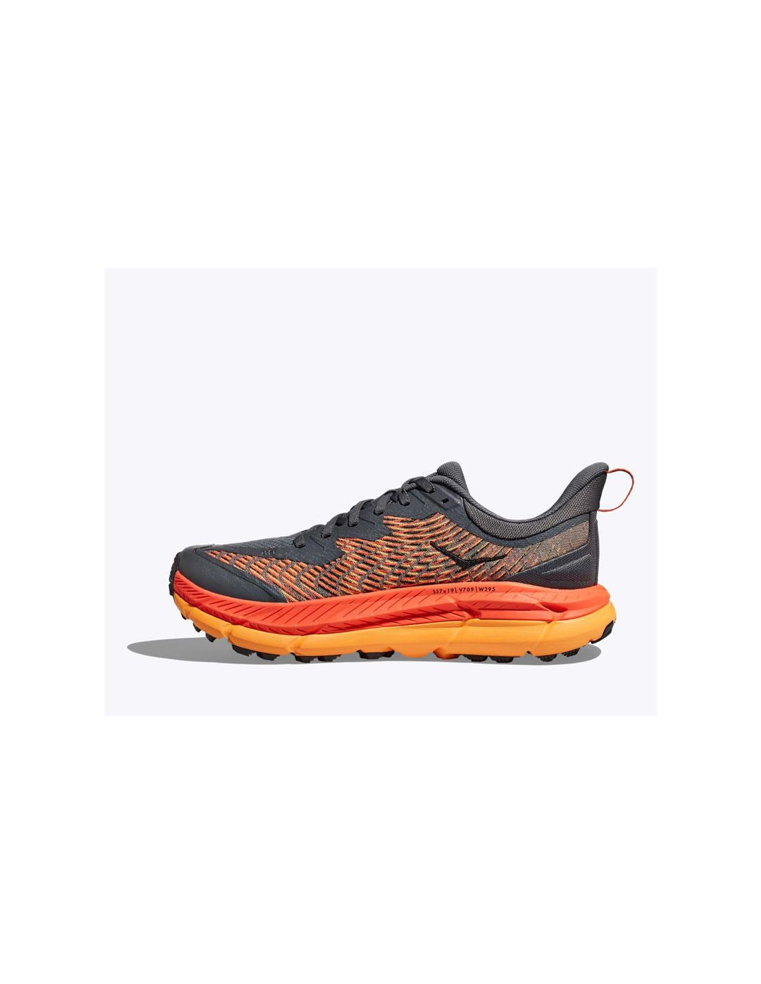 Zapatillas de Trail Hoka Mafate Speed 4 Naranja/Negro Hombre