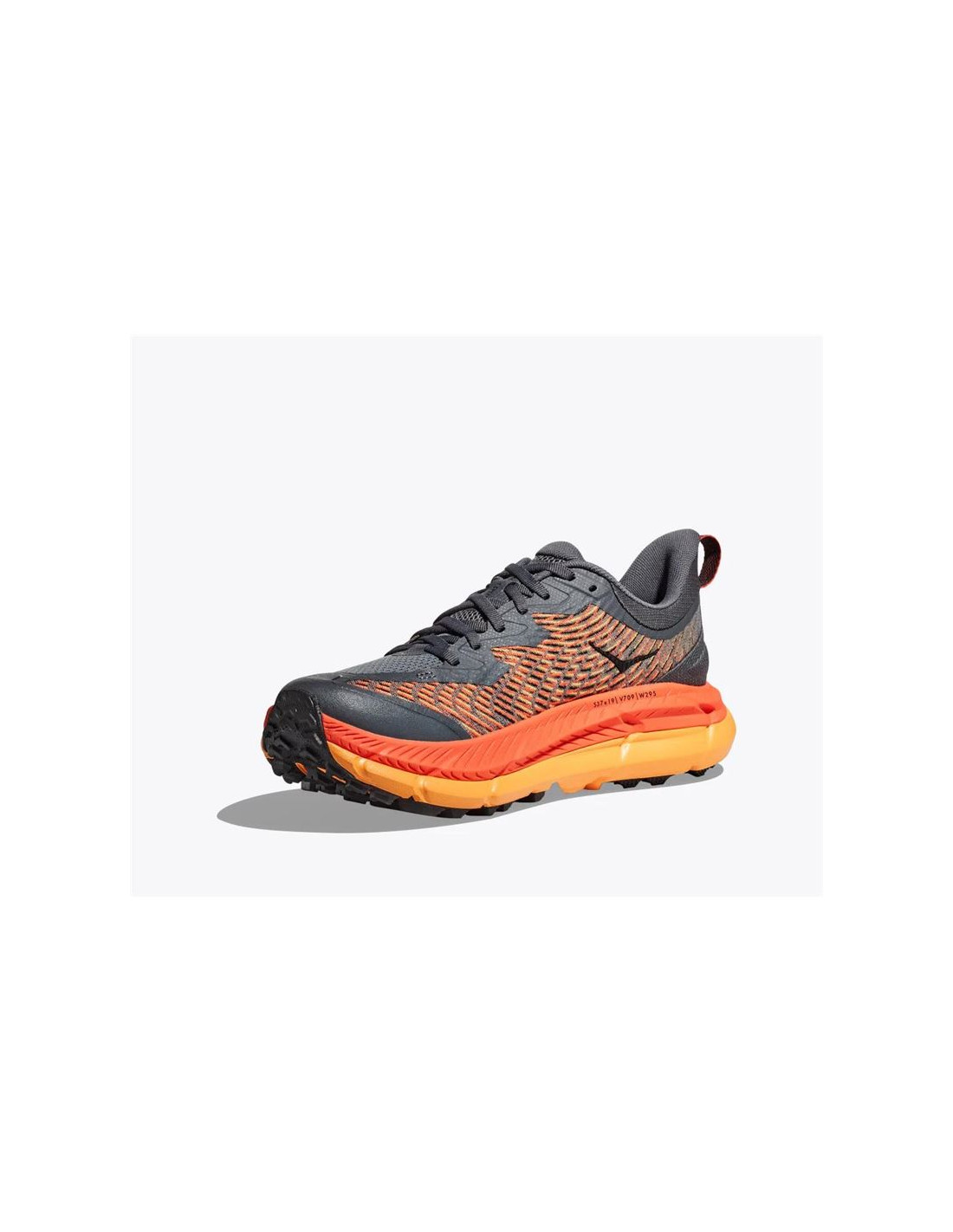 Zapatillas de Trail Hoka Mafate Speed 4 Naranja/Negro Hombre