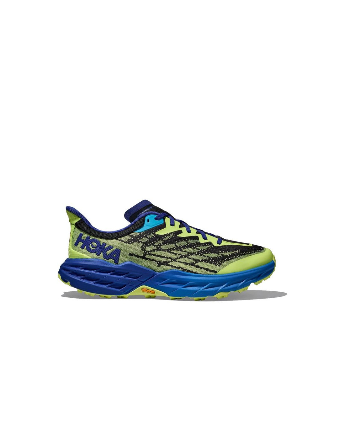 Zapatillas de Trail Hoka Speedgoat 5 Hombre Verde/Azul