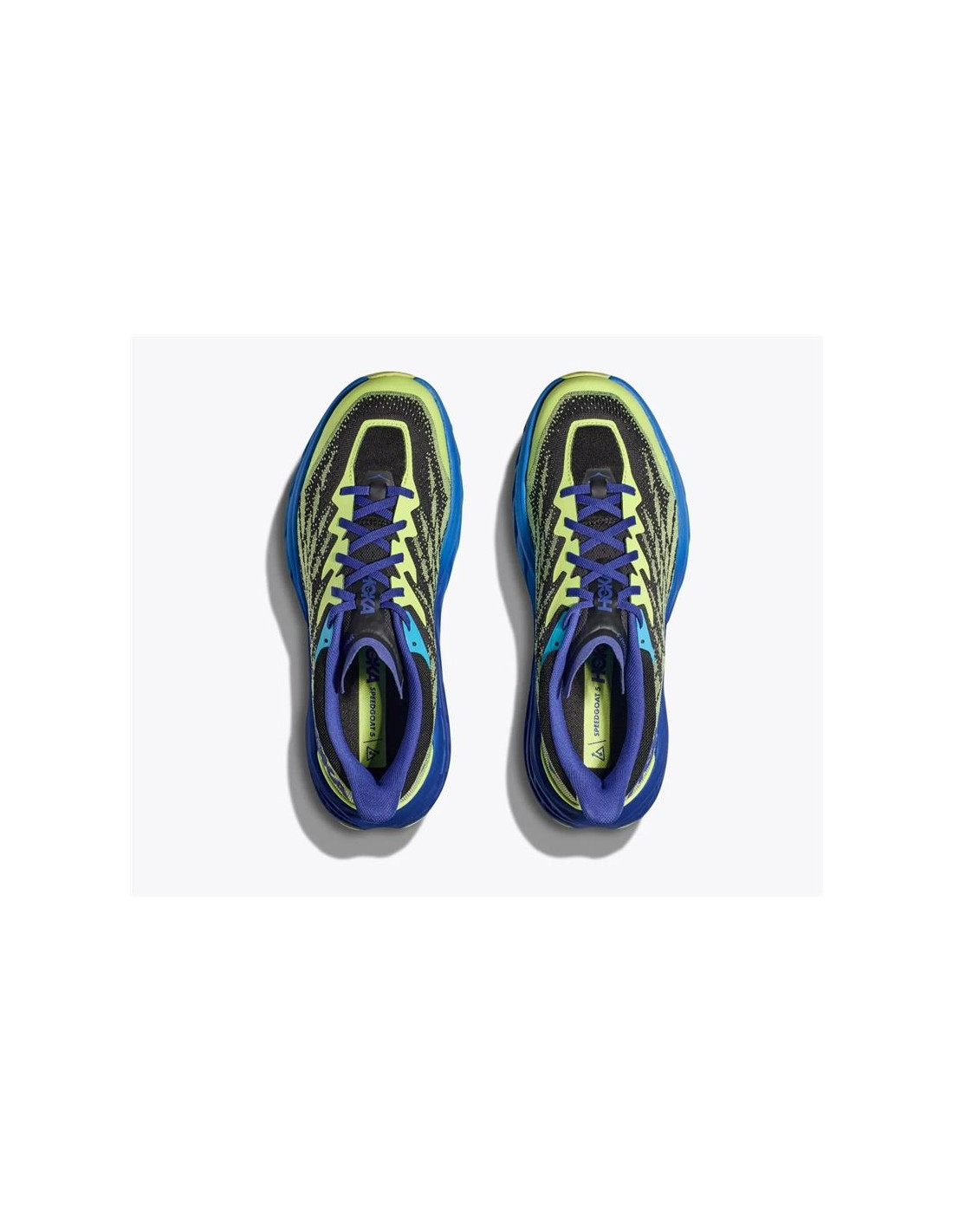Zapatillas de Trail Hoka Speedgoat 5 Hombre Verde/Azul
