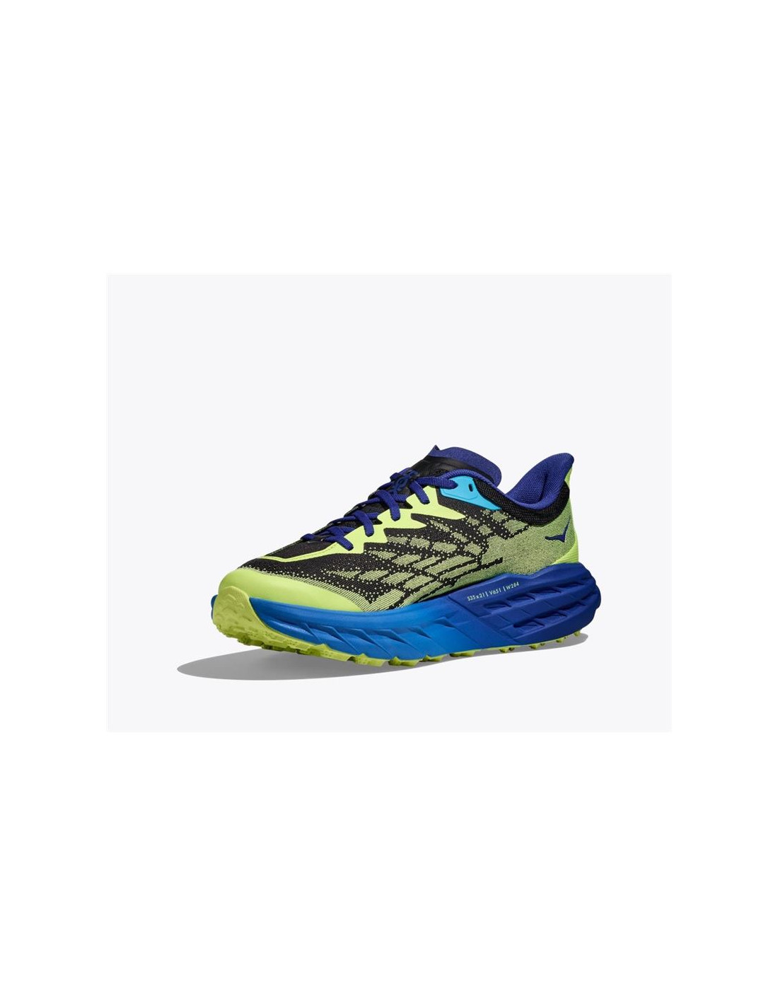 Zapatillas de Trail Hoka Speedgoat 5 Hombre Verde/Azul