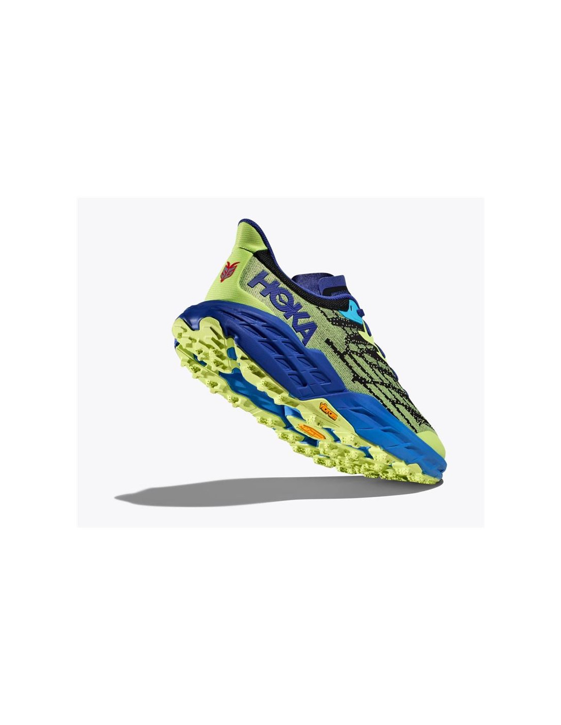 Zapatillas de Trail Hoka Speedgoat 5 Hombre Verde/Azul