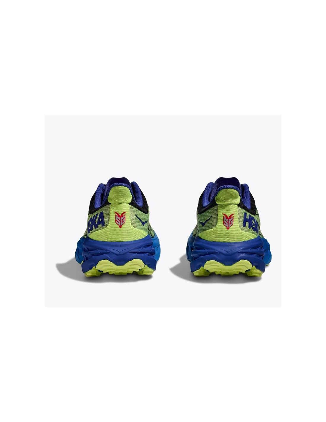 Zapatillas de Trail Hoka Speedgoat 5 Hombre Verde/Azul