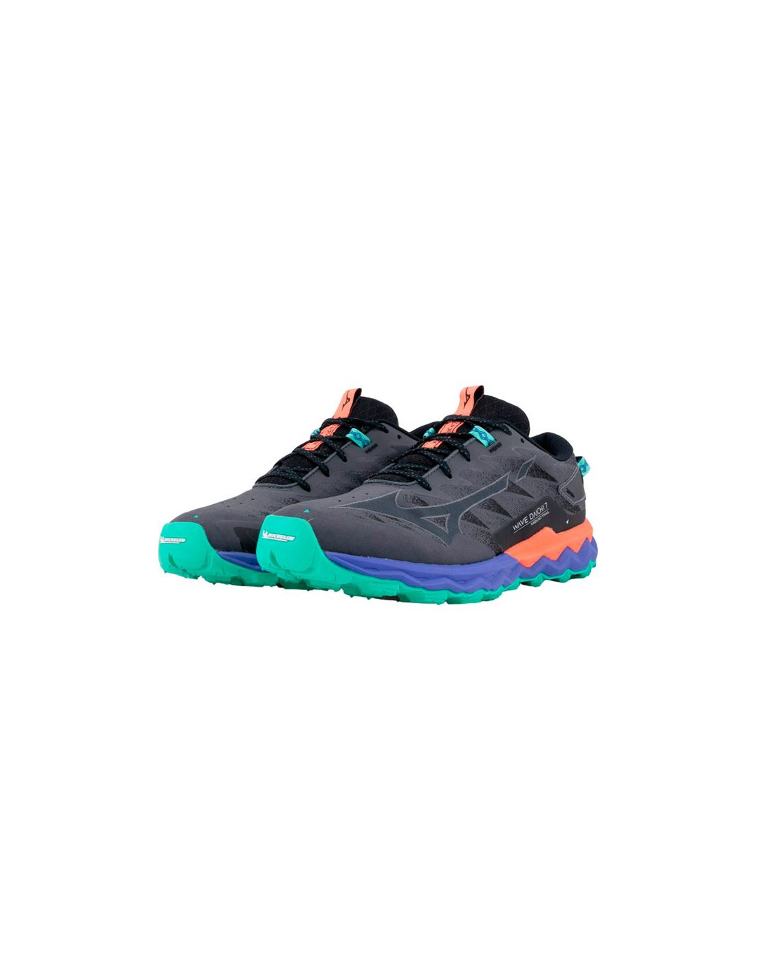 Zapatillas de Trail Mizuno Wave Daichi 7 Gris Hombre
