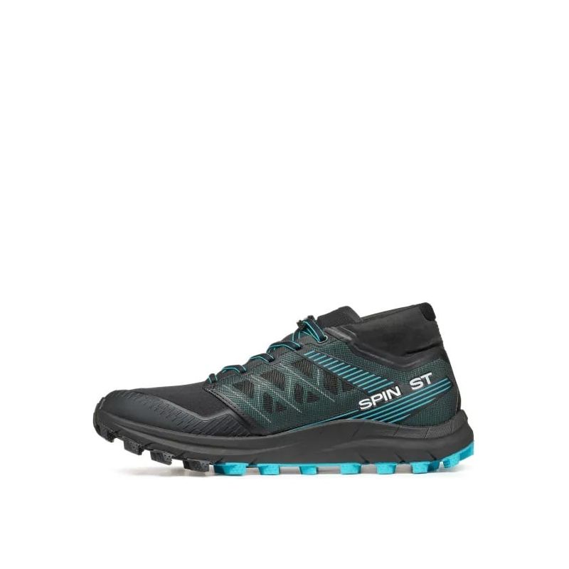 Zapatillas de trail running para mujer Scarpa Spin ST Wmn (Black Azure)
