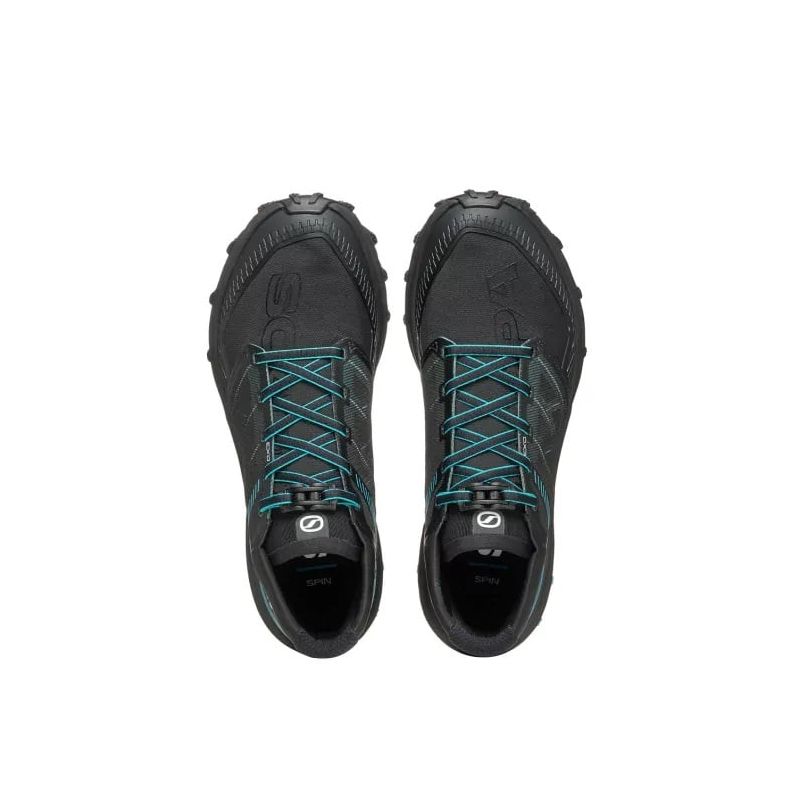 Zapatillas de trail running para mujer Scarpa Spin ST Wmn (Black Azure)